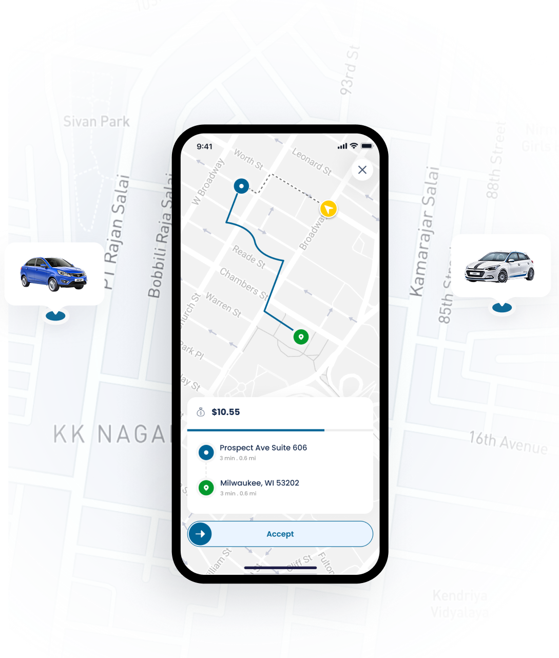 ride hailing application